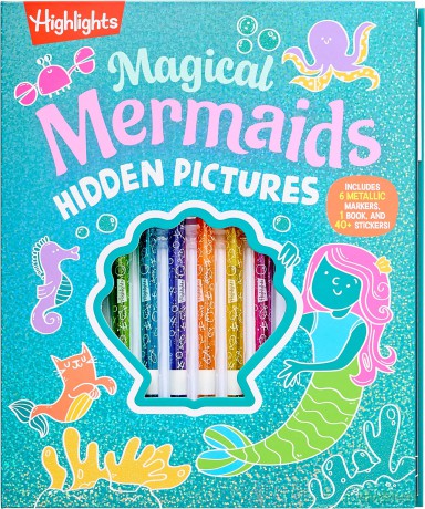 Magical Mermaids Hidden Pictures (Highlights Hidden Pic Coloring) [KSIĄŻKA]
