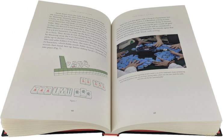 Mahjong Illustrated: The Sound of Sparrows (Chinese Bound Illustrated) - Joseph Brant [KSIĄŻKA]