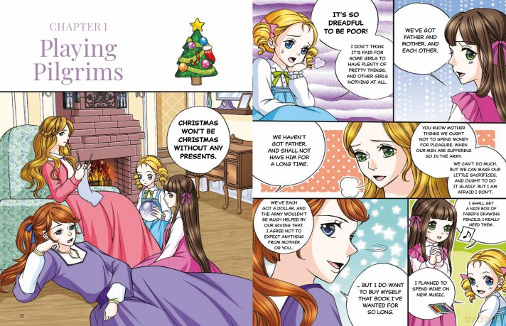 Manga Classics: Little Women: Great Literature Brought to Life - Louisa May Alcott [KOMIKS]
