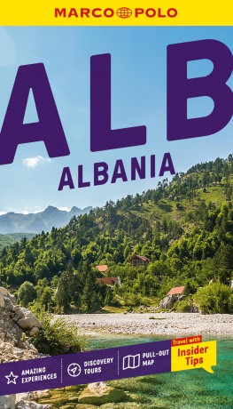 Marco Polo Albania Pocket Travel Guide | Pull-out Map | Local Knowledge | Covers: Tirana, Berat, Albanian Riviera, beaches and more (Marco Polo Pocket Guides) [KSIĄŻKA]