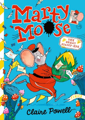Marty Moose: The Great Stamp-ede: Funny animal friendship adventure stories for readers age 6-8: 2 - Claire Powell [KSIĄŻKA]