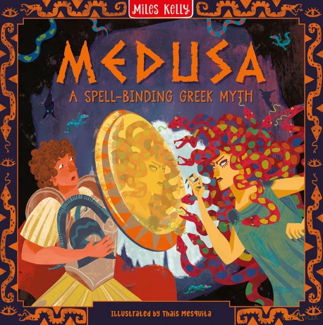 Medusa: Stunning illustrations depict the exciting world of Greek mythology - one incredible tale at a time. Perfectly pitched for emerging readers aged 5 and above. (Greek Myths) - Miles Kelly [KSIĄŻKA]