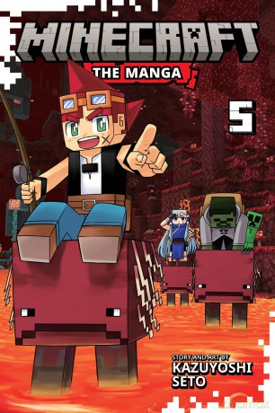 Minecraft: The Manga, Vol. 5: Volume 5 - Kazuyoshi Seto [KSIĄŻKA]