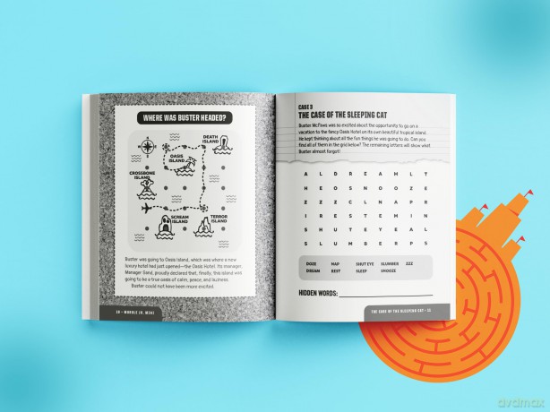 Mini Murdle Junior: Summer Fun: 40+ Mazes, Codes, Wordsearches and other Brilliant Puzzles - G T Karber [KSIĄŻKA]