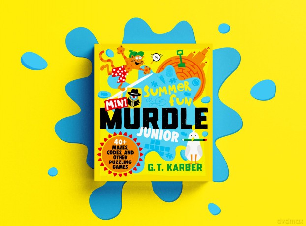 Mini Murdle Junior: Summer Fun: 40+ Mazes, Codes, Wordsearches and other Brilliant Puzzles - G T Karber [KSIĄŻKA]
