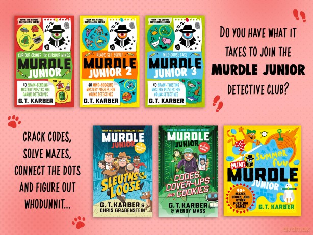 Mini Murdle Junior: Summer Fun: 40+ Mazes, Codes, Wordsearches and other Brilliant Puzzles - G T Karber [KSIĄŻKA]