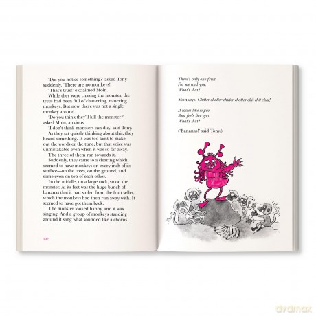 Moin and the Monkey Monster: A Funny Story of Friendship Between a Boy and a Monster | Age 8+ - Anushk Ravishankar [KSIĄŻKA]