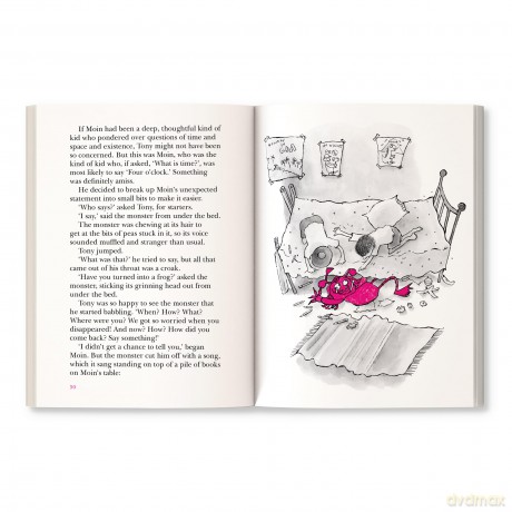 Moin and the Monkey Monster: A Funny Story of Friendship Between a Boy and a Monster | Age 8+ - Anushk Ravishankar [KSIĄŻKA]