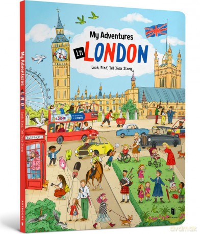 My Adventures In London. Look, Find, Tell Your Story - Anna Pohlebaeva [KSIĄŻKA]
