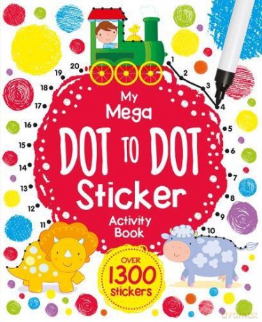 My Big Book of First Sticker Dot-to-Dot (GS&A First Sticker Dot-to-Dot) [KSIĄŻKA]