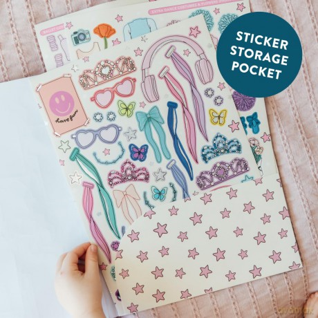 My Fancy Sticker Storybook: Dance Recital: 350+ Reusable Dress-up Sticker Book for Kids Ages 5-8: 2 (Sticker Activity Book Series) - Ali Koch [KSIĄŻKA]