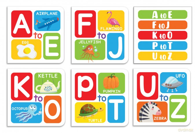 My first A to Z Boxed Set - Wonder Books [KSIĄŻKA]