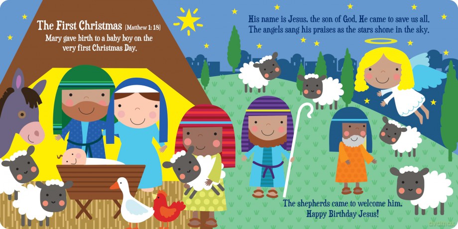 My First Book About Jesus - Kids Books - Childrens Books - Toddler Books by Page Publications [KSIĄŻKA]