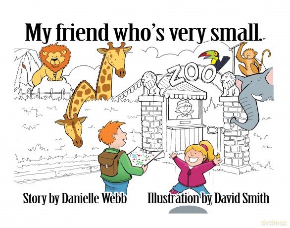 My Friend Who's Very Small - Danielle Webb [KSIĄŻKA]