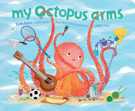 My Octopus Arms (Classic Board Books) - Keith Baker [KSIĄŻKA]