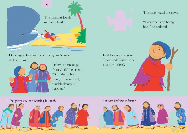 My Very First Jonah and the Whale sticker book (My Very First Sticker Books) - Lois Rock [KSIĄŻKA]