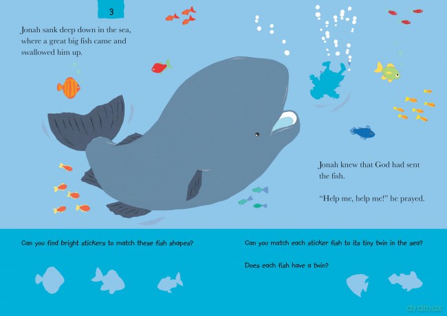 My Very First Jonah and the Whale sticker book (My Very First Sticker Books) - Lois Rock [KSIĄŻKA]