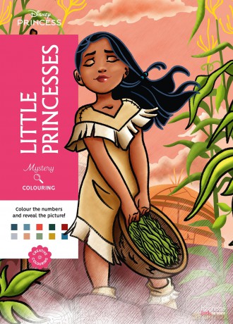 Mystery Colouring - Little Princesses: Colour the numbers and reveal the picture! - Alexandre Karam [KSIĄŻKA]