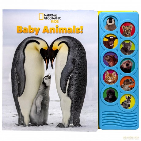 National Geographic Kids: Baby Animals! Sound Book - Pi Kids [KSIĄŻKA]