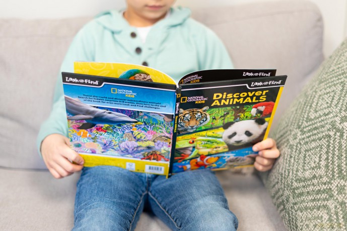 National Geographic Kids: Discover Animals Look and Find - PI Kids - Pi Kids [KSIĄŻKA]