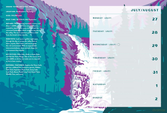 National Parks 2027 Weekly Planner: July 2026 - December 2027 - Rock Point (Ed) [KSIĄŻKA]