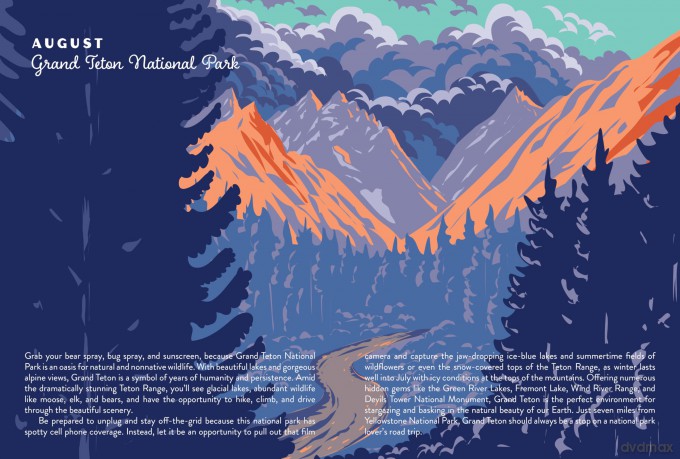 National Parks 2027 Weekly Planner: July 2026 - December 2027 - Rock Point (Ed) [KSIĄŻKA]