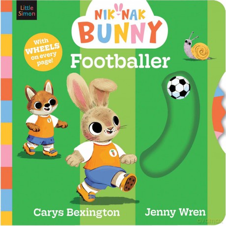 Nik-Nak Bunny Footballer: Volume 3 - Carys Bexington [KSIĄŻKA]