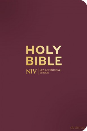 NIV Pocket Mulberry Bible with Gold Zip [KSIĄŻKA]