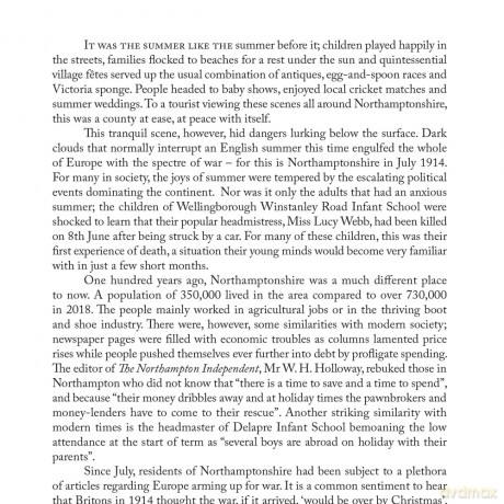 Northamptonshire in the First World War - Unknown [KSIĄŻKA]
