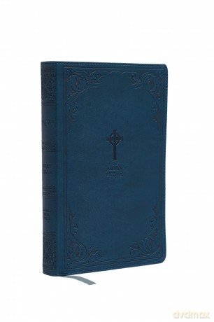 NRSV Catholic Edition Gift Bible, Teal Leathersoft (Comfort Print, Holy Bible, Complete Catholic Bible, NRSV CE): Holy Bible [KSIĄŻKA]