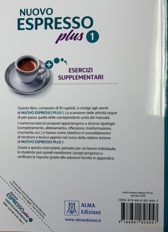 NUOVO Espresso plus 1 - ESERCIZI SUPPLEMENTARI nuova edizione - ADDITIONAL EXERCISES BOOK. A1 - Luciana Ziglio [KSIĄŻKA]