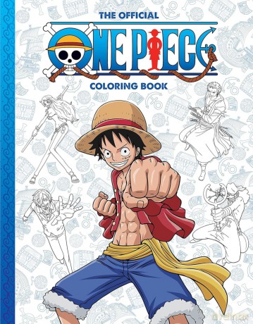 One Piece: Official Colouring Book - Scholastic [KOMIKS]