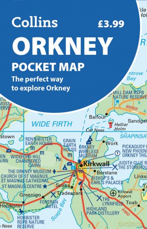 Orkney Pocket Map: The perfect way to explore Orkney - Collins Maps [KSIĄŻKA]