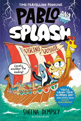 Pablo and Splash: Viking Voyage: The hilarious NEW kids' graphic novel in the series about time-travelling penguins - Sheena Dempsey [KSIĄŻKA]