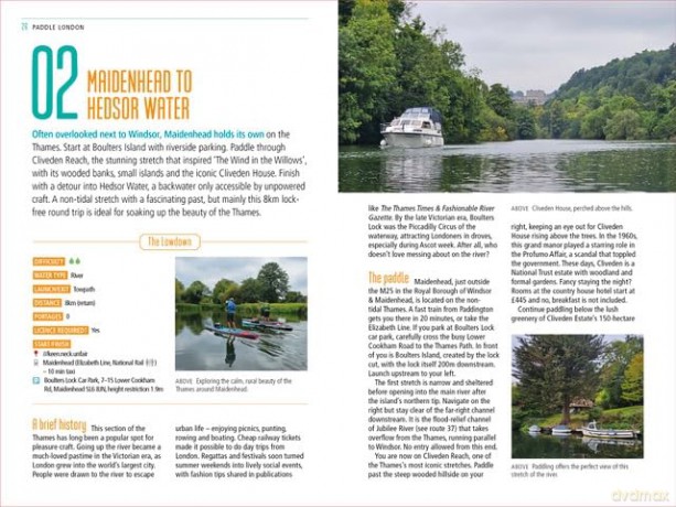 Paddle London: The Best Places to Go with a Paddleboard, Kayak or Canoe (Paddling Guides) - Anu Aladin [KSIĄŻKA]