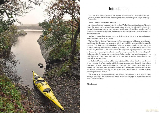 Paddle the Lake District - A guide to exploring the Lakes by canoe, kayak or paddleboard - Mark Rainsley [KSIĄŻKA]