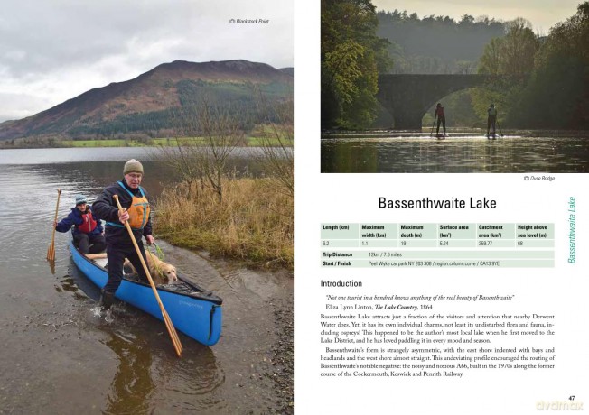 Paddle the Lake District - A guide to exploring the Lakes by canoe, kayak or paddleboard - Mark Rainsley [KSIĄŻKA]
