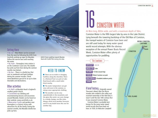 Paddle the North of England: The Best Places to Go with a Paddleboard, Kayak or Canoe (Paddling Guides) - Bruce Smith [KSIĄŻKA]