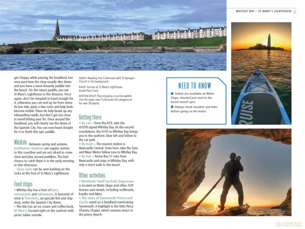 Paddle the North of England: The Best Places to Go with a Paddleboard, Kayak or Canoe (Paddling Guides) - Bruce Smith [KSIĄŻKA]