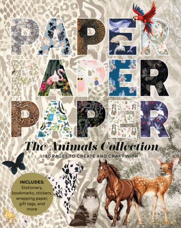 Paper Paper Paper: The Animals Collection: 180 Pages to Create and Craft With - Deckchair Press (Ed) [KSIĄŻKA]