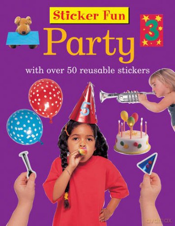 Party (Sticker Fun): With over 50 Reusable Stickers [KSIĄŻKA]