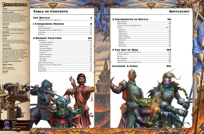 Pathfinder Battlecry! (Pathfinder Second Edition (PF2E)) - Logan Et Al Bonner [KSIĄŻKA]