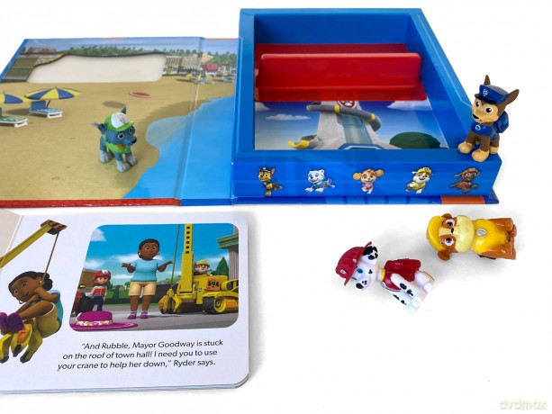 Paw Patrol Tattle Tales - Activity Books for kids, 12-page storybook, 4 figurines [KSIĄŻKA]