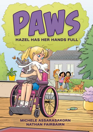 PAWS: Hazel Has Her Hands Full: A Graphic Novel: 4 - Nathan Fairbairn [KOMIKS]