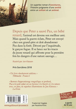 Pax et le petit soldat - Sara Pennypacker [KSIĄŻKA]