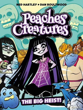 Peaches' Creatures - The Big Heist! (The Monster Fun Collection) - Ned Hartley [KSIĄŻKA]