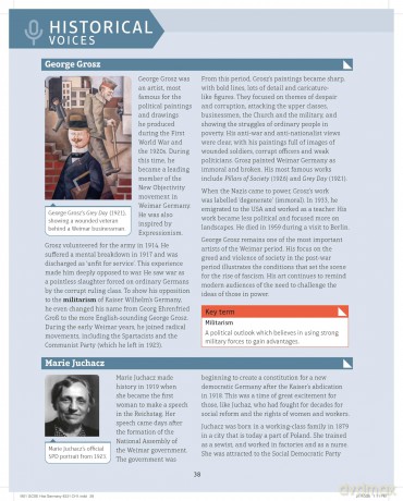 Pearson Edexcel GCSE (9-1) History Weimar and Nazi Germany, 1918-1939 2nd edition - John Child [KSIĄŻKA]