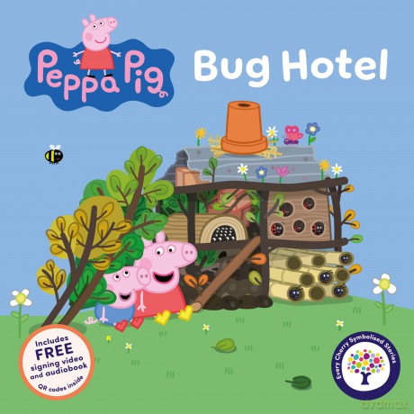 Peppa Pig: Bug Hotel: A Symbolised Picture Book (Peppa Pig Symbolised Stories) [KSIĄŻKA]
