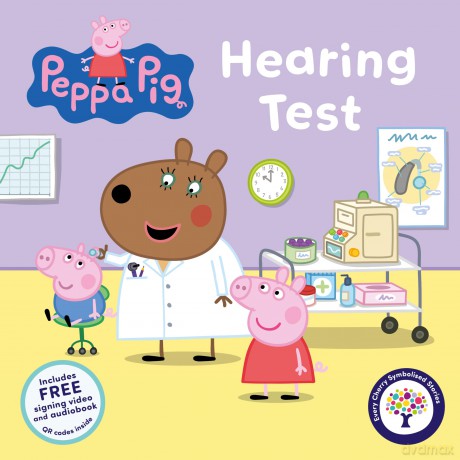 Peppa Pig: Hearing Test: A Symbolised Picture Book (Peppa Pig Symbolised Stories) [KSIĄŻKA]