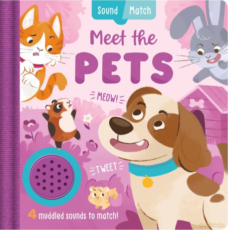 Pets: An interactive, mix-and-match sound book for toddlers and preschoolers [KSIĄŻKA]